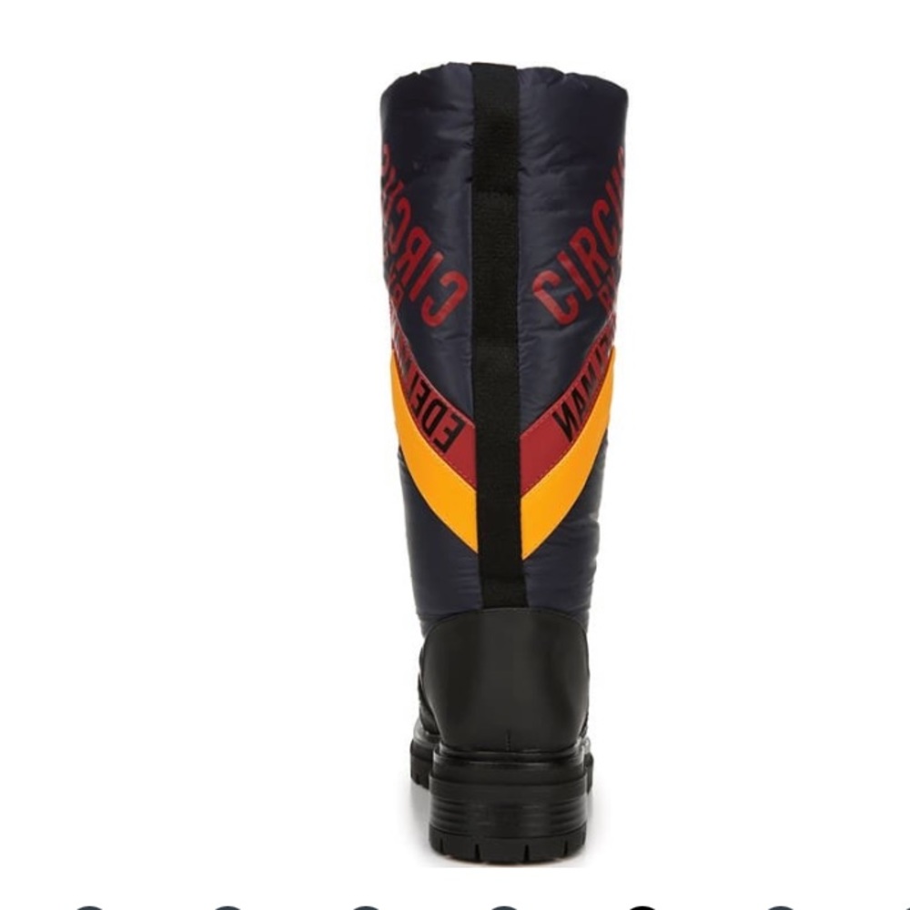 CIRCUS by Sam Edelman “Gabbi” Boots in “Baltic Navy/Black Multi” Print - Picture 10 of 11
